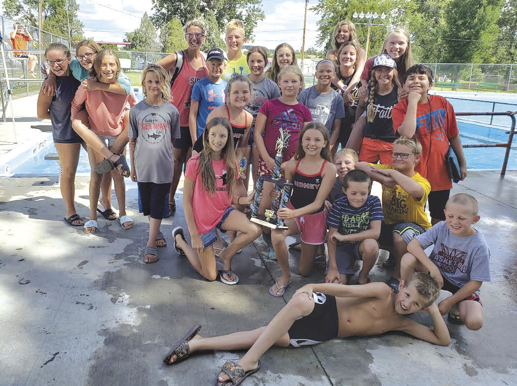 Sidney Tiger Sharks take first at Glendive meet